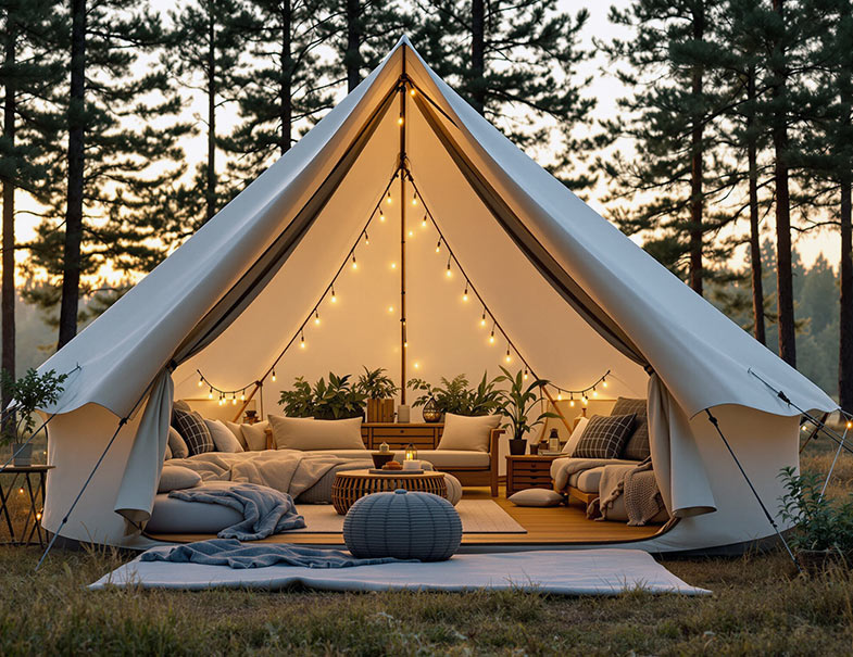 O nas Namioty Glampingowe